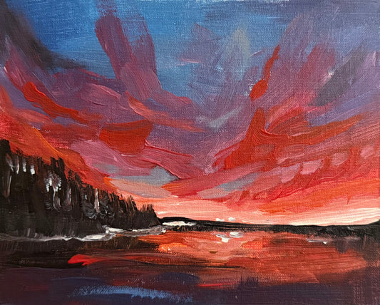 Ending In Fire Print